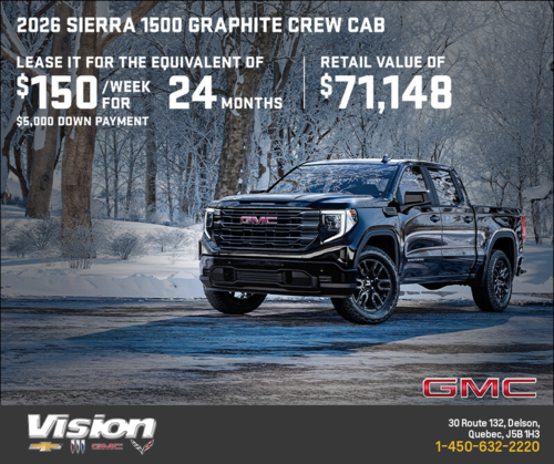The 2026 GMC Sierra 1500