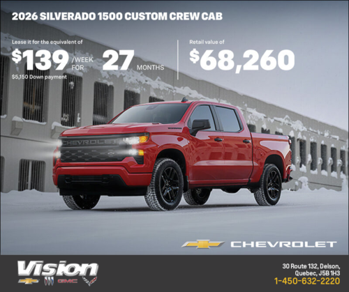 Get the 2026 Chevrolet Silverado 1500