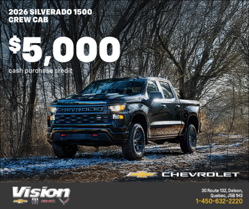 Get the 2026 Chevrolet Silverado 1500