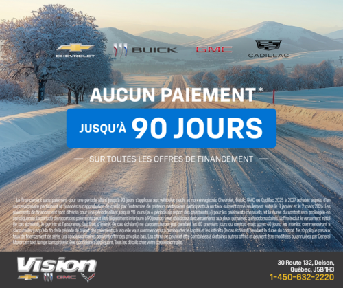 L'événement du mois Chevrolet