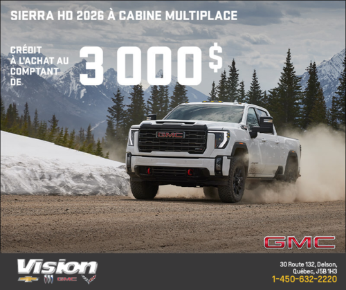 Le GMC Sierra HD 2026