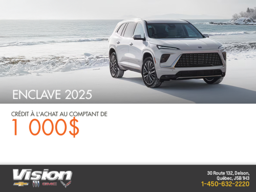 Procurez-vous le Buick Enclave 2025