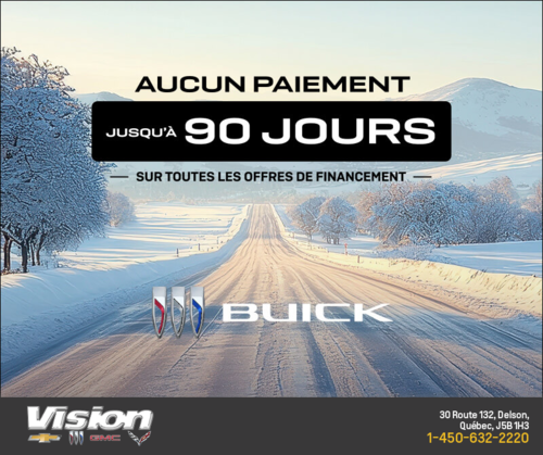 Événement Buick 90 jours