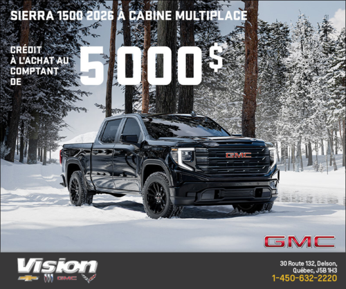 Le GMC Sierra 1500 2026
