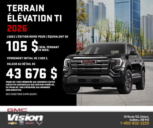 Le GMC Terrain 2026