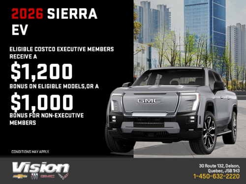 The 2026 GMC Sierra EV