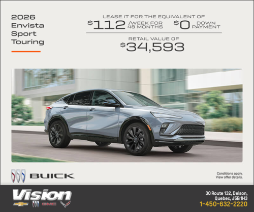 Get the 2026 Buick Envista