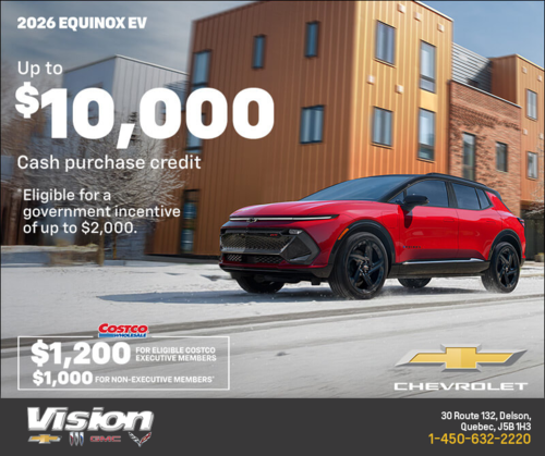 Get the 2026 Chevrolet Equinox EV