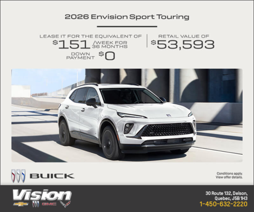 Get the 2026 Buick Envision