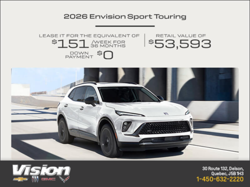 Get the 2026 Buick Envision