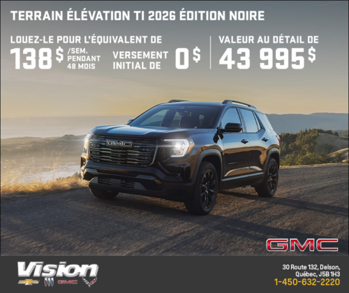 Le GMC Terrain 2026
