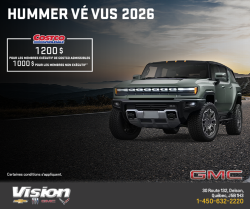 Le GMC Hummer VÉ VUS 2026
