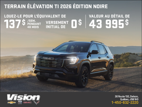 Le GMC Terrain 2026