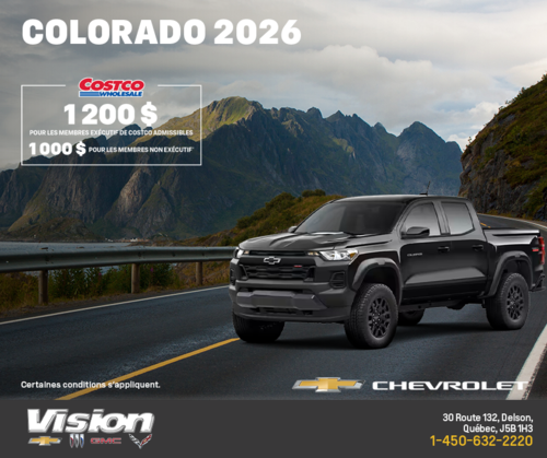 Le Chevrolet Colorado 2026