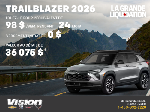 Chevrolet Trailblazer 2026