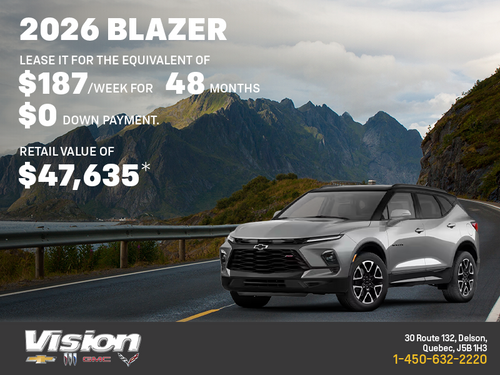 2026 Chevrolet Blazer
