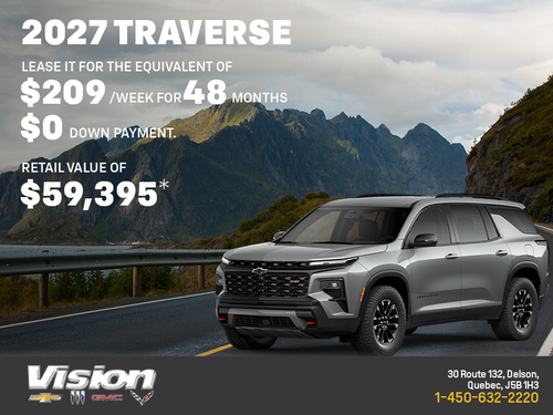 2027 Chevrolet Traverse