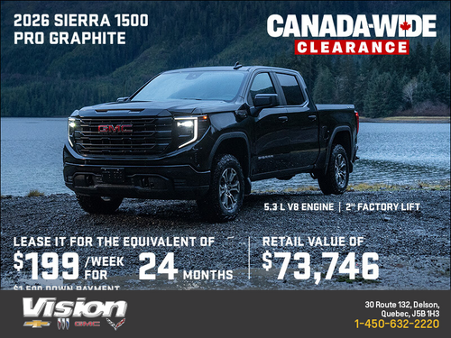 The 2026 GMC Sierra 1500 Pro Graphite Crew Cab