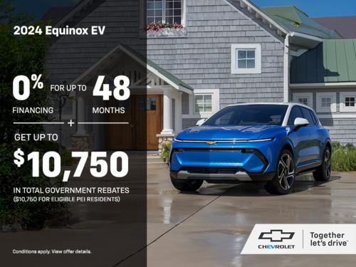 Get the 2024 Chevrolet Equinox EV