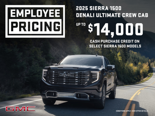 The 2025 GMC Sierra 1500 Denali Ultimate Crew Cab