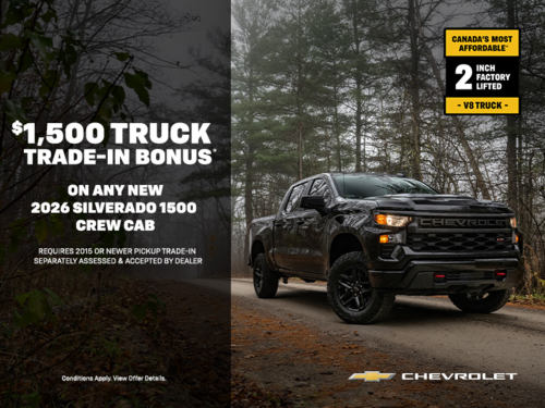 The 2026 Chevrolet Silverado 1500 Crew Cab