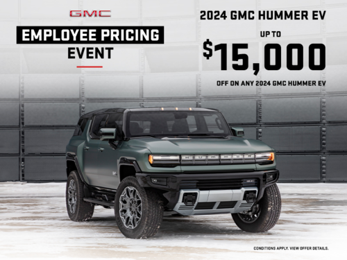 The 2024 GMC Hummer EV