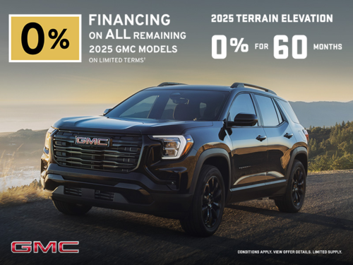 The 2025 GMC Terrain