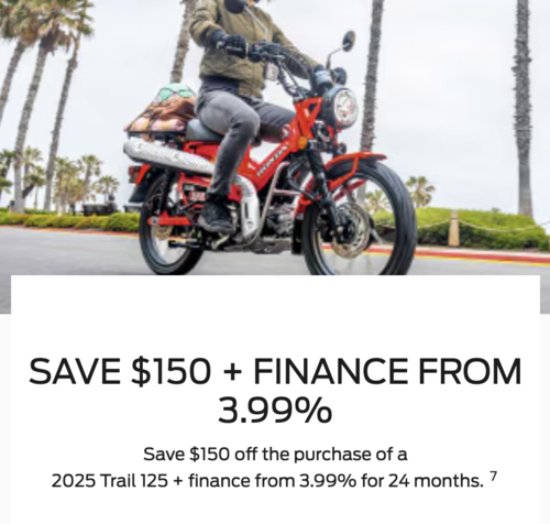 2025 Trail 125 [In Stock]