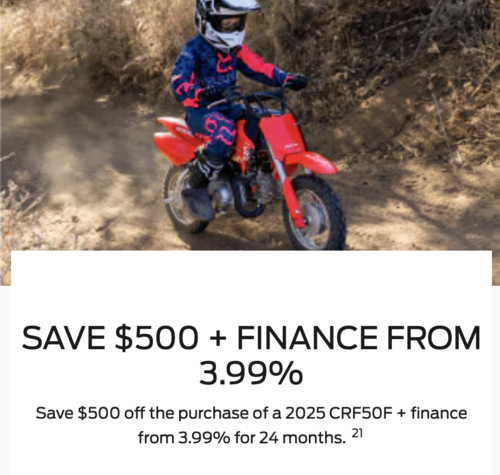 2025 CRF50F [In Stock]