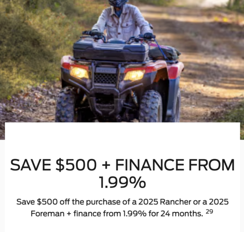 2025 Rancher [In Stock]