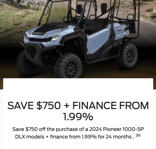 2024 Pioneer 1000-5P DLX [In Stock]