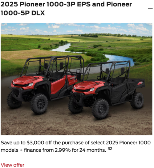 2025 Pioneer 1000-3P EPS and Pioneer 1000-5P DLX [In Stock]