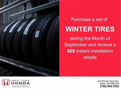 Buy Winter Tires & Save $50!