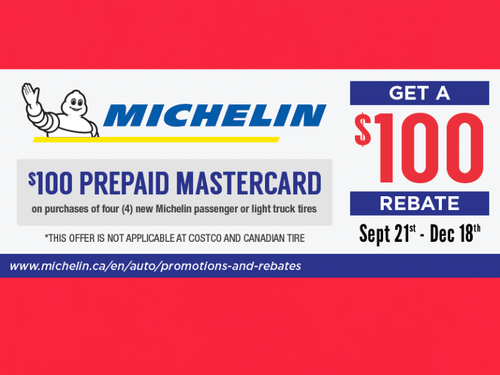 Michelin Offers & Rebates