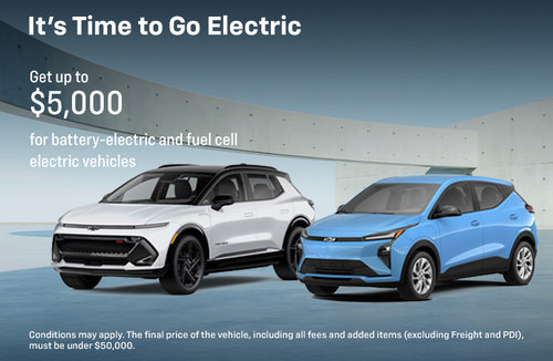 New incentives for electric vehicles have arrived!