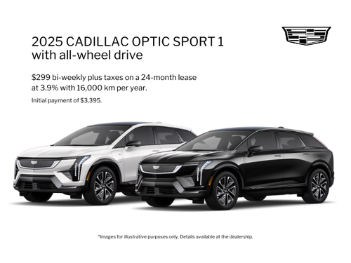 Get the 2025 Cadillac OPTIQ