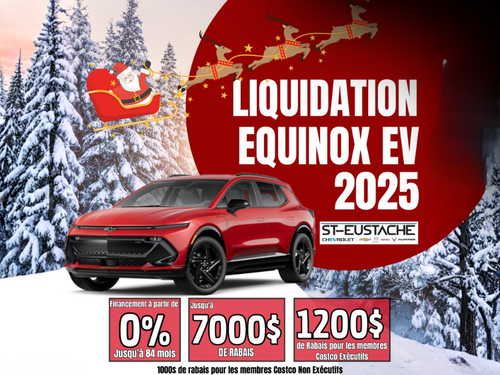 LIQUIDATION EQUINOX EV 2025