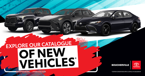 EXPLORE OUR CATALOG OF NEW VEHICLES !