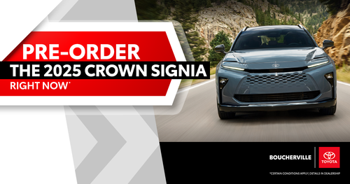 PRE-ORDER THE 2025 CROWN SIGNIA !