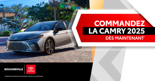 COMMANDEZ LA CAMRY 2025!