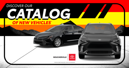 EXPLORE OUR CATALOG OF NEW VEHICLES !