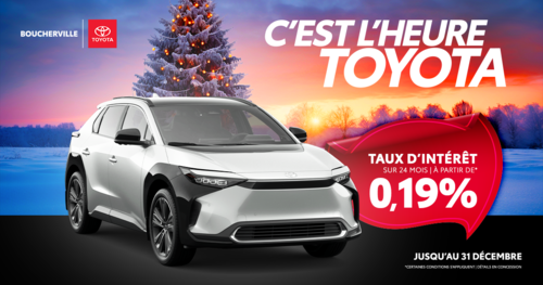 C'EST L'HEURE TOYOTA !