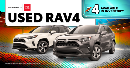 USED RAV4 AVAILABLE !