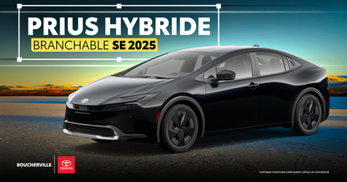 PRIUS HYBRIDE BRANCHABLE SE 2025!