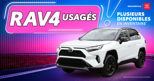 RAV4 USAGÉS DISPONIBLES !
