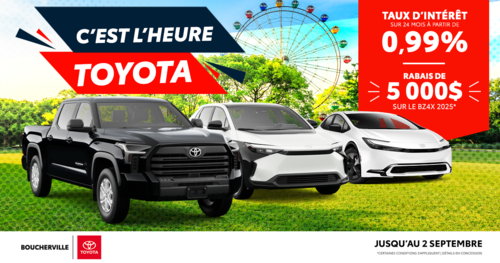 VENTE C'EST L'HEURE TOYOTA !