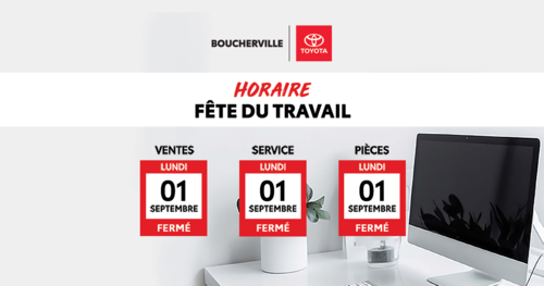 HORAIRE FÊTE DU TRAVAIL