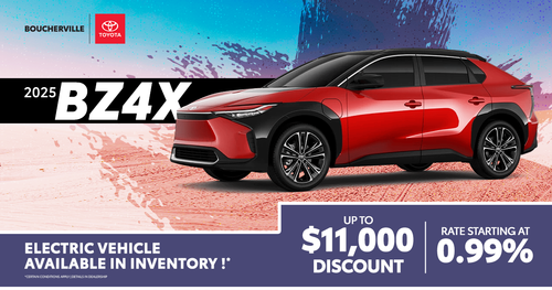 THE 2025 BZ4X NOW AVAILABLE !