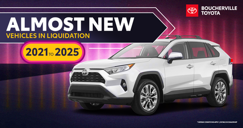 ALMOST NEW VEHICLES !