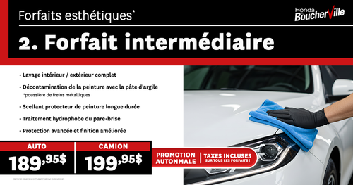 FORFAIT INTERMÉDIAIRE !